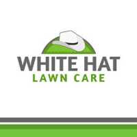 White Hat Lawn Care Logo