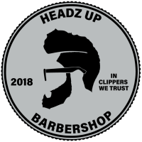 Headz Up Barbershop Logo