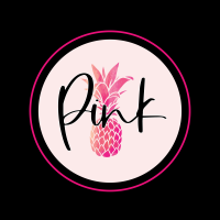 Pink Pineapple Weddings Logo