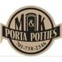 M & K Porta Potties Logo