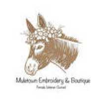 FaithWorks Embroidery dba Muletown Embroidery & Boutique Logo