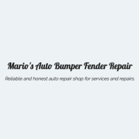 Mario's Auto Bumper Fender Repair Logo