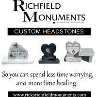 Richfield Monuments Headstones Utah Logo