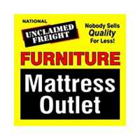 National Unclaimed Freight Furniture Mattress Outlet Logo