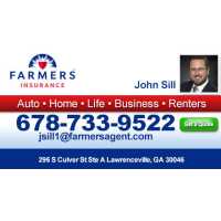 Farmers Insurance - John Sill Logo