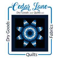 Cedar Lane Dry Goods and Quilts Logo