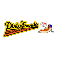 Dirty Frank's Hot Dog Palace Logo