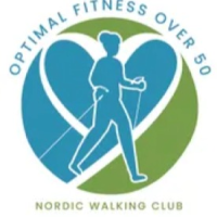 Optimal Fitness Over 50 - Nordic Walking Club Logo