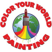 Color Your World Painting Logo