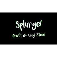 Splurge! Vinyl, Glitter, and Sublimation Blanks Shop Logo