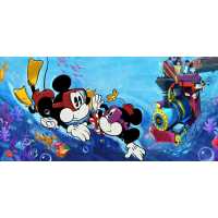 Mickey & Minnie's Runaway Railway Logo