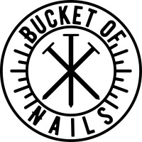 Bucket of Nails Logo