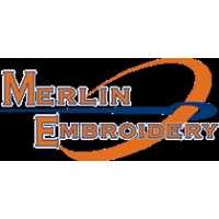Merlin Embroidery Logo