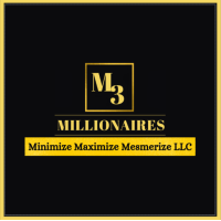 M3 Millionaires Minimize Maximize Mesmerize LLC Logo