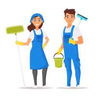 HIS AND HERS CLEANING & UTILITY LLC Logo