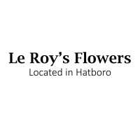 LeRoy's Florist & Flower Delivery Logo