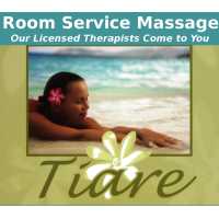Tiare Room Service Massage Logo
