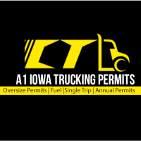 IOWA A1 Trucking Company Logo