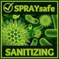 SPRAYsafe Sanitizing Logo