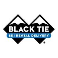 Black Tie Ski Rental Delivery of Winter Park Logo