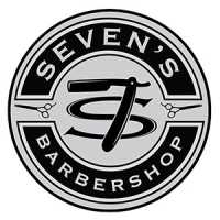 7's Barbershop Logo