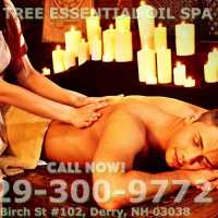 Tea Tree Essential Oil Spa Asian Massage Open Logo