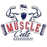 Muscle Cuts Barbershop Logo