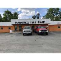 Marquez Tire Shop Logo