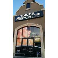 Tan Republic Las Vegas - 215 & Rainbow Logo