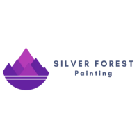 Silver Forest Painting Logo