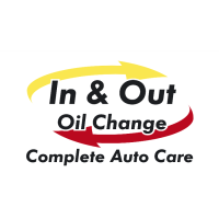 In & Out Oil Change Logo