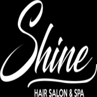 Shine hair salon and spa Logo