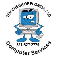 Tek Check of Florida LLC. Logo