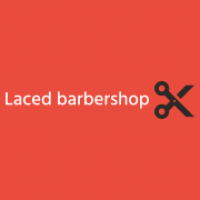 Laced Barbershop Logo