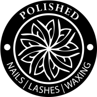 Polished Nails & Lashes Logo