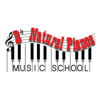 B Natural Pianos & Music School Logo