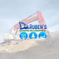 Rubens Landscaping & Excavating Logo
