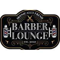 Ironically Fresh Barber Lounge Logo