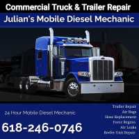 Julian's Mobile Diesel Mechanic Logo