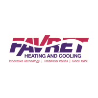 Favret Heating & Cooling Logo