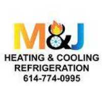 M & J Heating & Cooling Refrigeration Logo