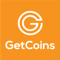 Permanently closed - GetCoins Bitcoin ATM Logo