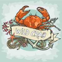 Wild Crab Seafood Logo