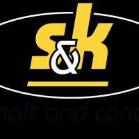 S & K Asphalt & Concrete Logo