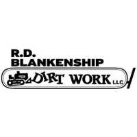 R D Blankenship Dirt  Work Logo