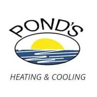 Ponds Heating & Cooling Logo
