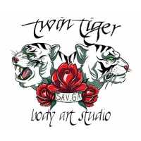 Twin Tiger Tattoo Logo