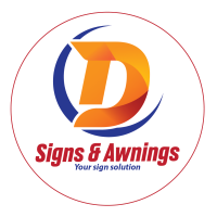 D Signs & Awnings Logo
