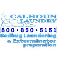 Exterminator Preparation & Bed Bug Laundering, Calhoun Laundry Logo
