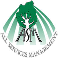 All Services Management Landscape Design Logo